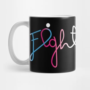 Fighter- Pregnancy Infant Loss Gifts Pregnancy Infant Loss Awareness Mug